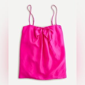 J.‎ Crew Collection Pink Muscle Tee 100% outer silk Size XXS